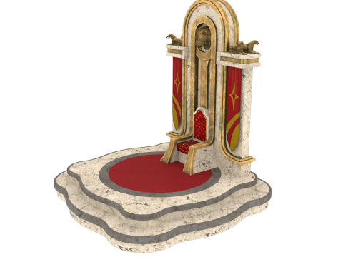 Throne 3D Модель