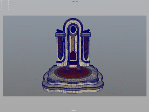 Throne 3D Модель