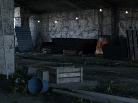 Under the Overpass 3D Model