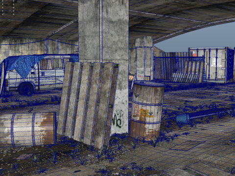 Under the Overpass 3D Model