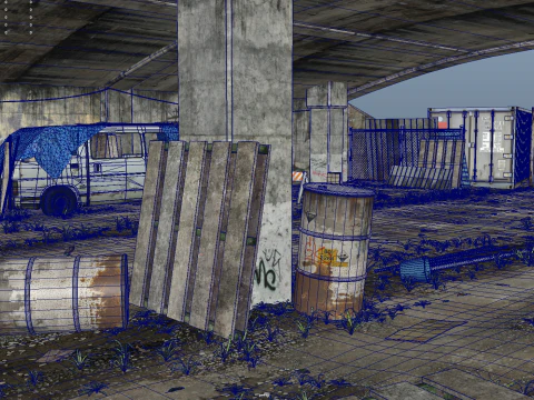 Under the Overpass 3D Model