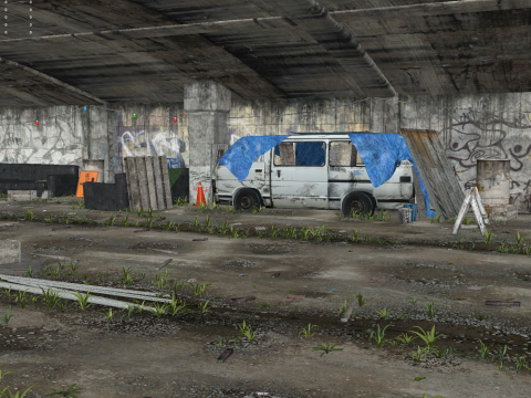 Under the Overpass 3D Model