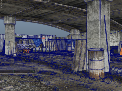 Under the Overpass 3D Model
