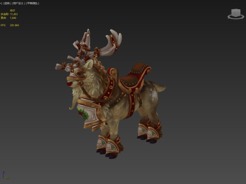 ReinDeer 3Dモデル