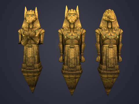 Anubis Modelo 3D