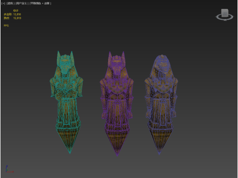 Anubis 3D Model