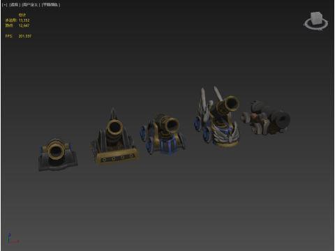 Mortar Modello 3D