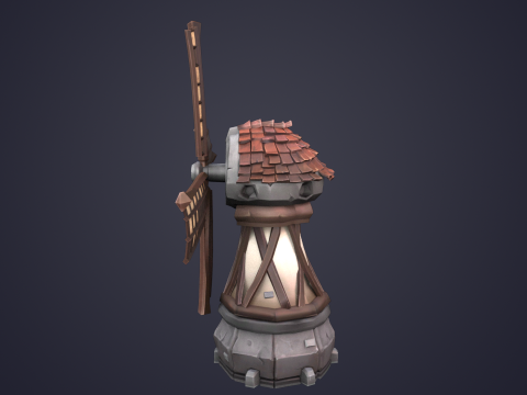 Windmill Modello 3D
