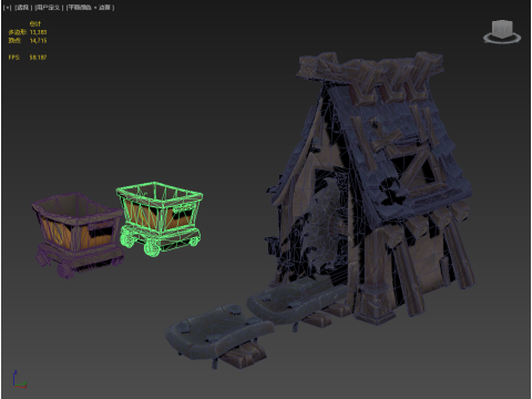 Old Mine Modelo 3D