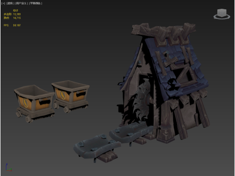 Old Mine Modelo 3D