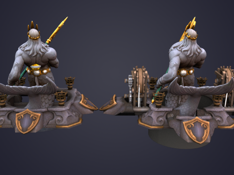 Poseidon 3D मॉडल