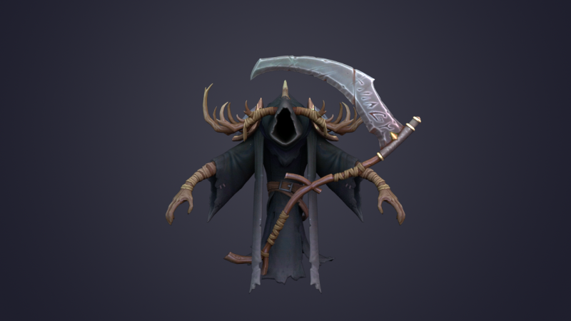 Death Modelo 3D .c4d .max .obj .3ds .fbx .stl .blend 
