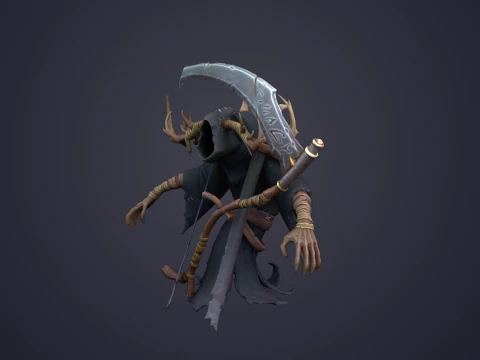 Death 3D Model