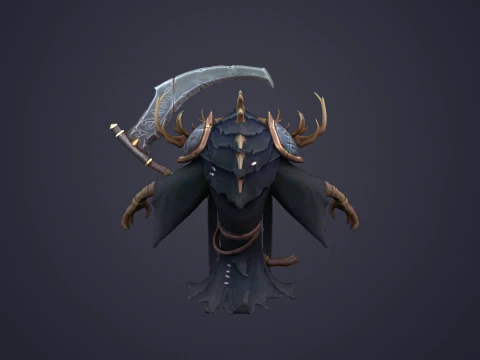 Death 3D Model