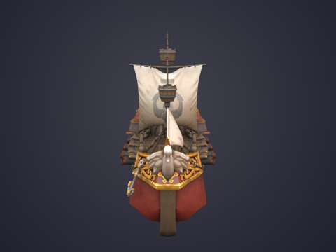 Sailboat 3Dモデル