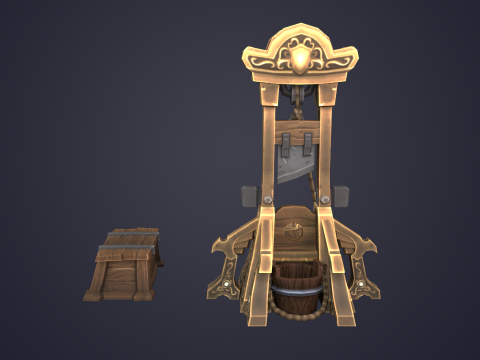 Guillotine 3D Модель