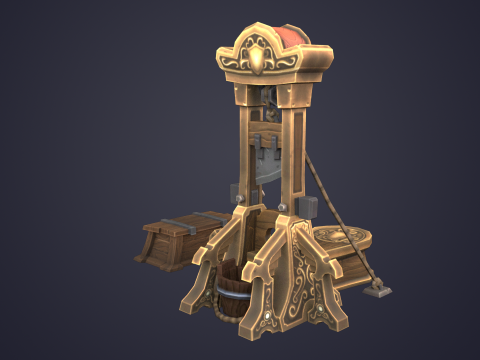 Guillotine Model 3D