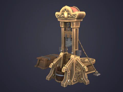 Guillotine 3D Model
