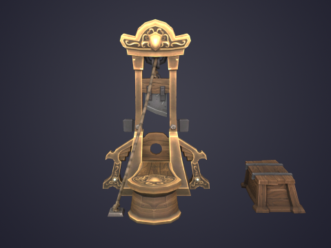Guillotine Model 3D