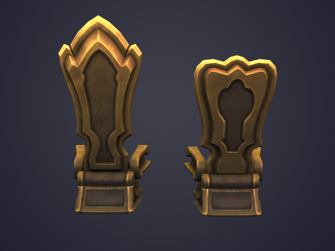 Throne 3D Model
