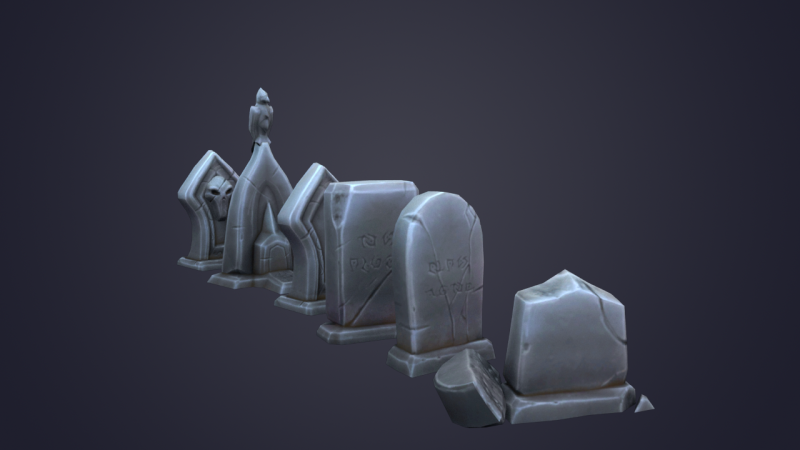 Tombstone Modelo 3D .c4d .max .obj .3ds .fbx .stl .blend 