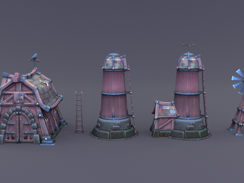 Barn 3Dモデル