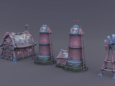 Barn 3D Model