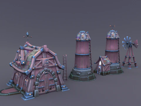 Barn 3D Model