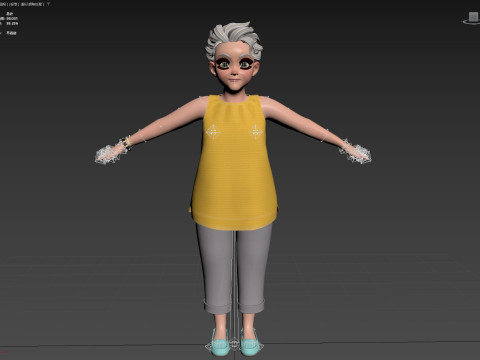 Cartoon Family Rigged 3D-Modell