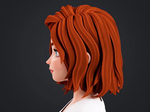 Cartoon Lover 3D Model