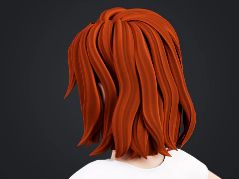 Cartoon Lover 3D Model
