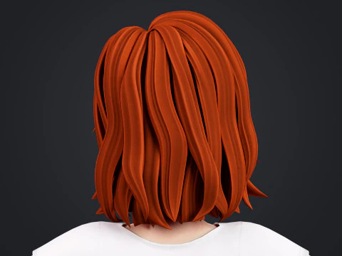 Cartoon Lover 3D Model