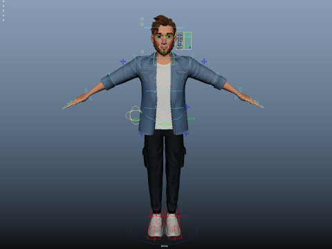 Cartoon Lover Modello 3D