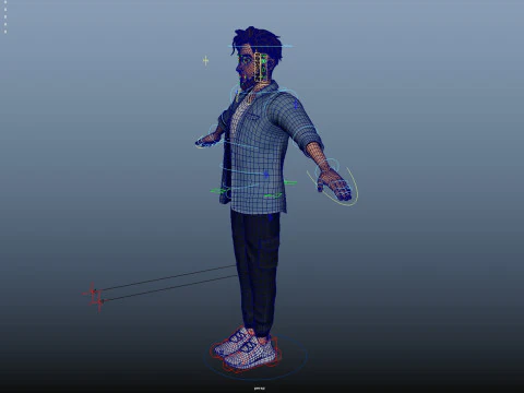 Cartoon Lover 3D Model