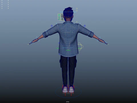 Cartoon Lover 3D Model