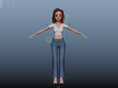 Cartoon Lover Modello 3D