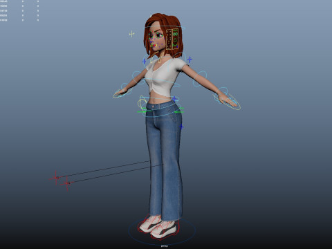 Cartoon Lover Modello 3D