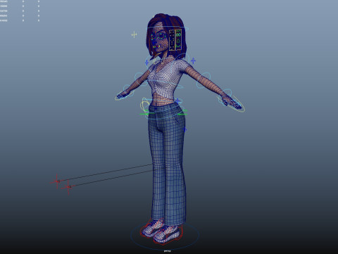 Cartoon Lover Modello 3D