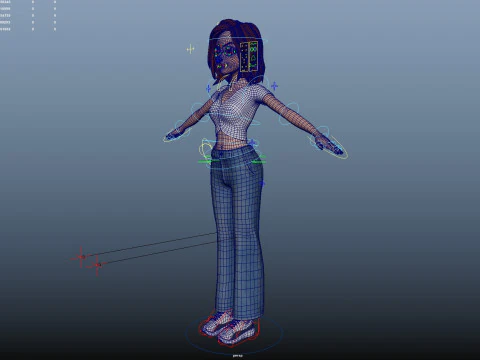 Cartoon Lover 3D Model
