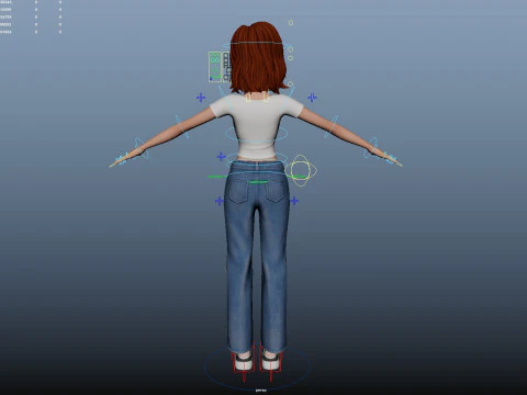Cartoon Lover 3D Model