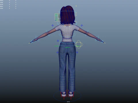 Cartoon Lover 3D Model