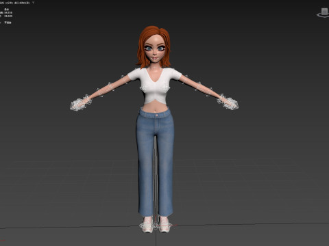 Cartoon Lover Modello 3D