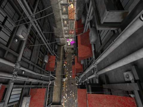 Alleyway 3D Model