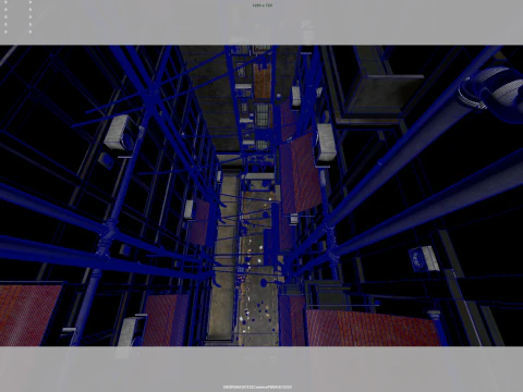 Alleyway 3D Model