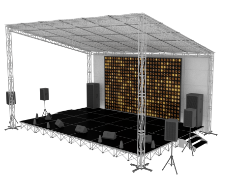 Stage Concert 3Dモデル
