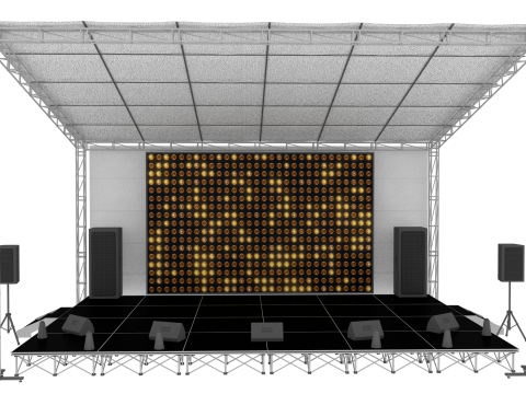 Stage Concert 3Dモデル