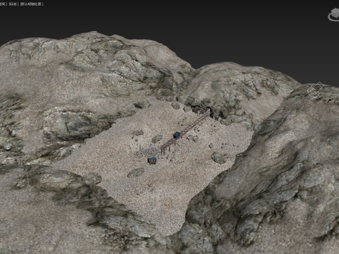 Mine Tunnels 3Dモデル