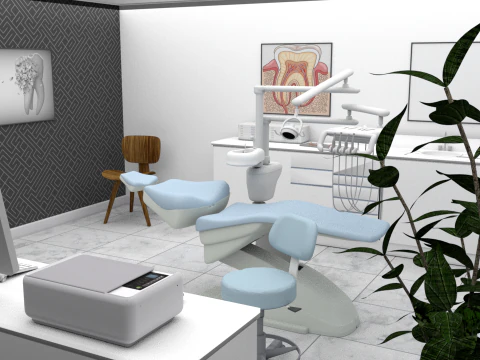 Dental Clinic 3D Model