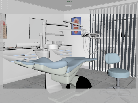 Dental Clinic 3Dモデル