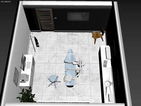 Dental Clinic 3D Model